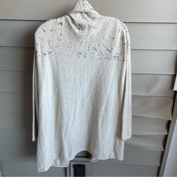 Anthropologie Tina/Jo Cardigan Duster Sweater Medium Pockets Wool Cashmere - Picture 2 of 8